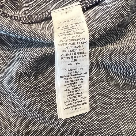 Tory Burch Sport JACQUARD COLOR BLOCK DRESS Tennis Golf SMALL NEW WITH TAGS - Picture 11 of 12